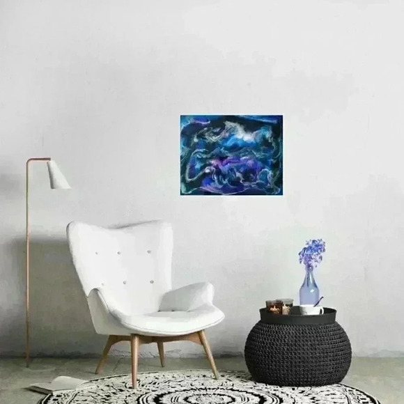 "Expansion" Resin Wall Art - Picture 2 of 5